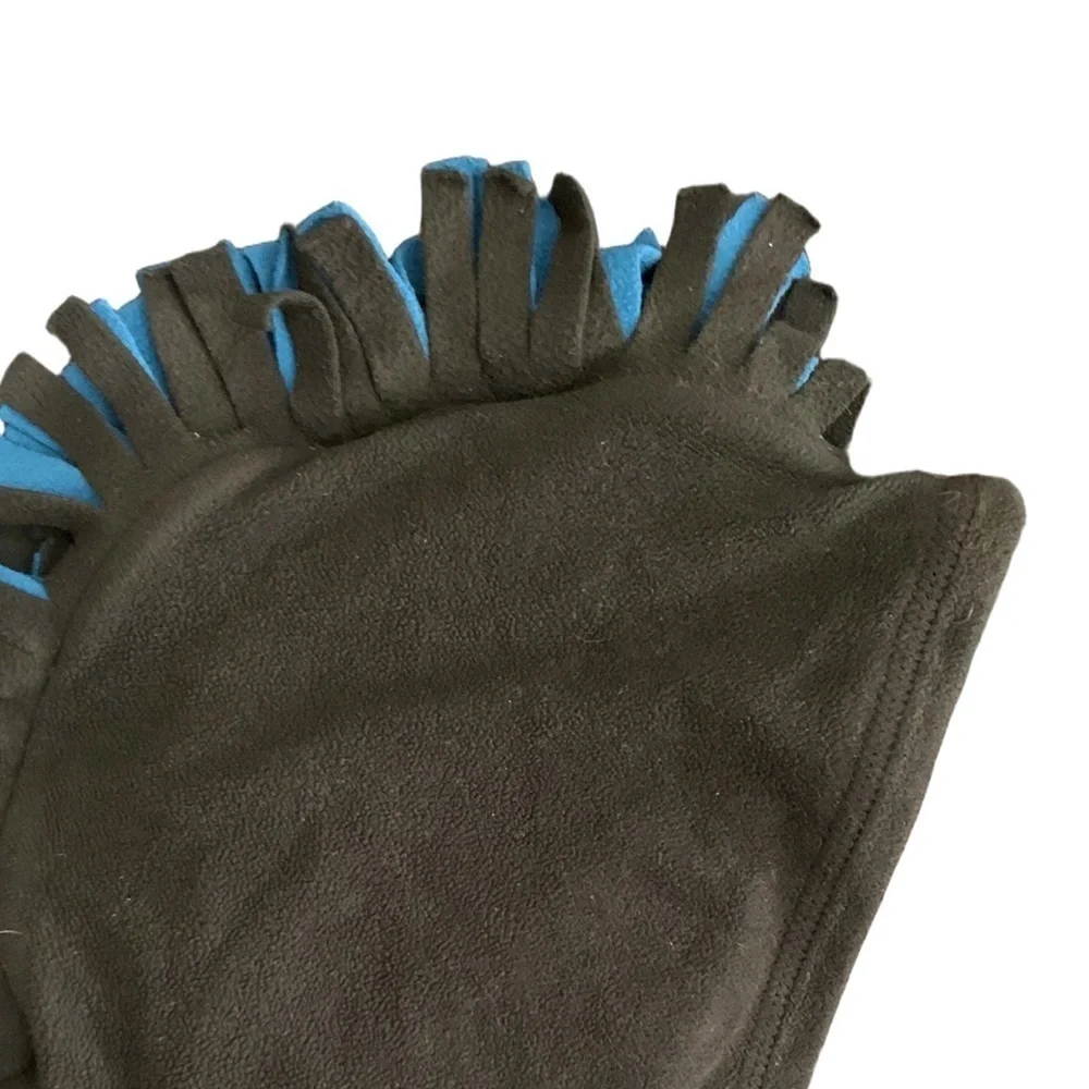 Circo Black and Blue Dino Mohawk Fleece Hoodie
